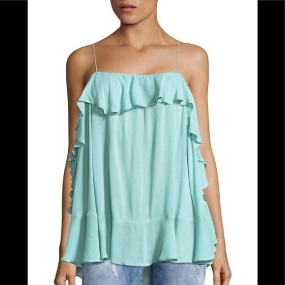 Free People Tops - Free People Aqua Cami Tank top shirt camisole
